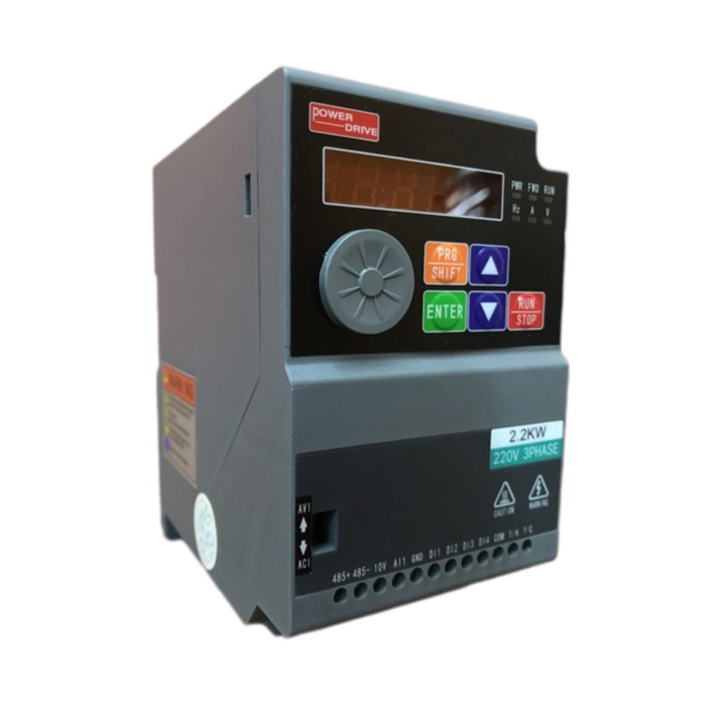 اینورتر صنعتی 2.2 کیلووات سه فاز QMA-720 تایوان 2 اینورتر qma