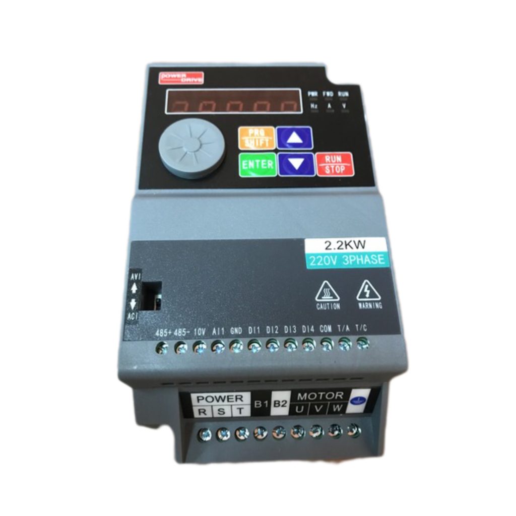 اینورتر صنعتی 2.2 کیلووات سه فاز QMA-720 تایوان 3 اینورتر qma