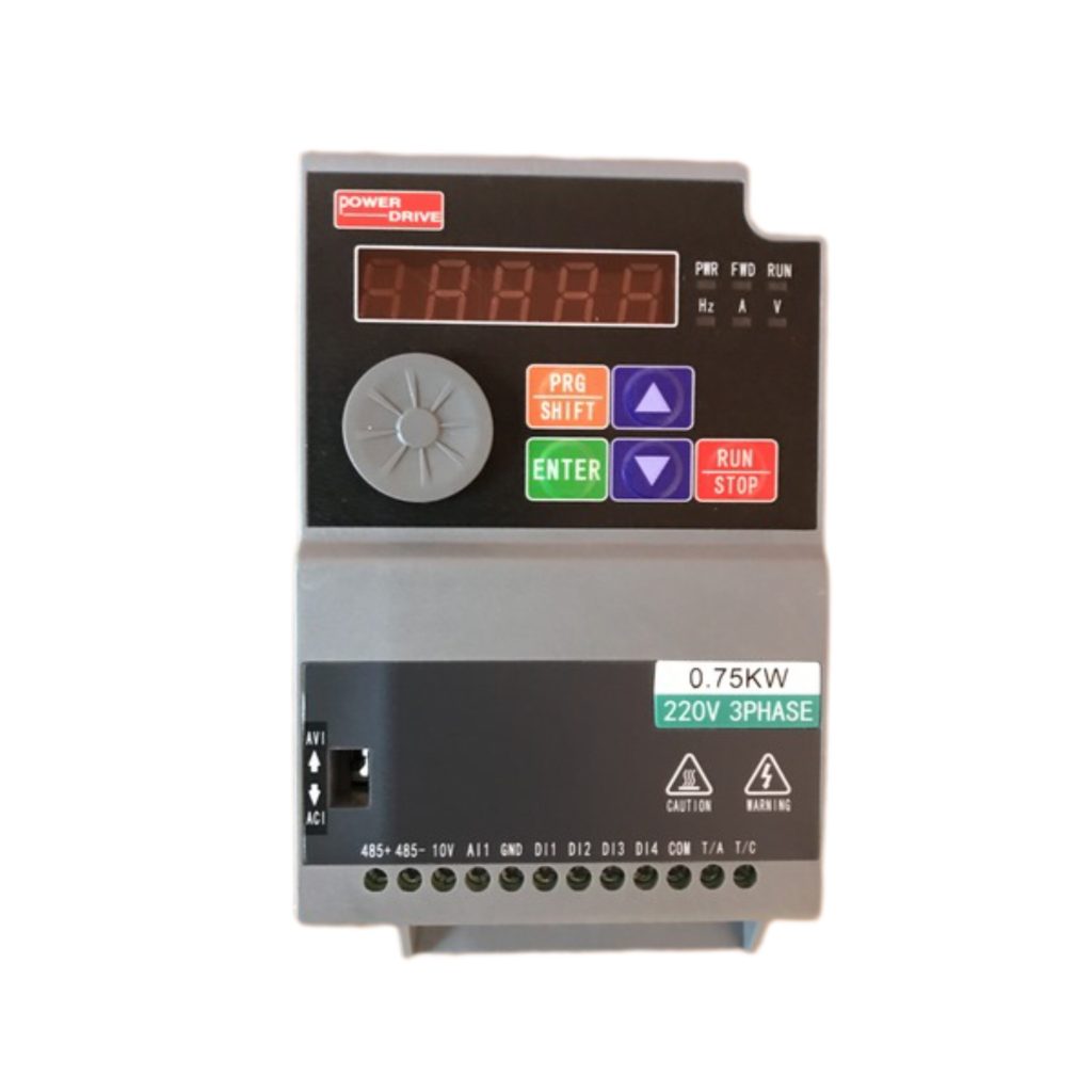اینورتر 0.75 کیلووات سه فاز QMA-720 تایوان 1 اینورتر qma