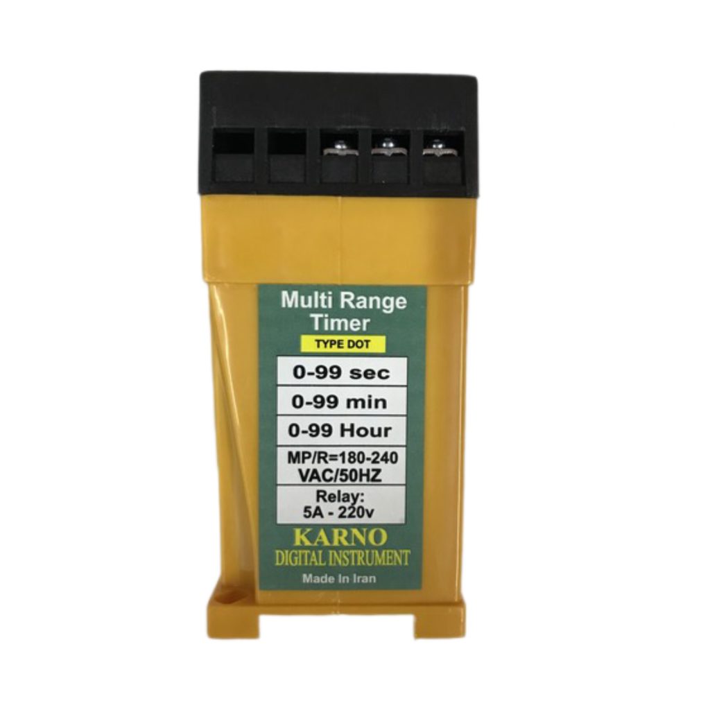 تایمر تاخیر در وصل کارنو 3 تایمر تکرار شونده